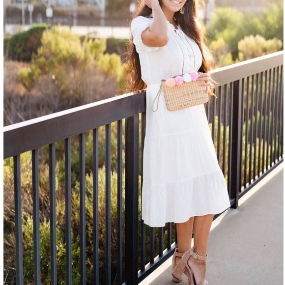 Sea & Grass Pom Pom clutch wristlet - Picture 4 of 7